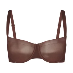 NO SHOW UNLINED BALCONETTE BRA | COCOA