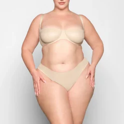 NO SHOW UNLINED BALCONETTE BRA | SAND