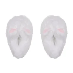 PLUSH BUNNY SLIPPER | MARBLE