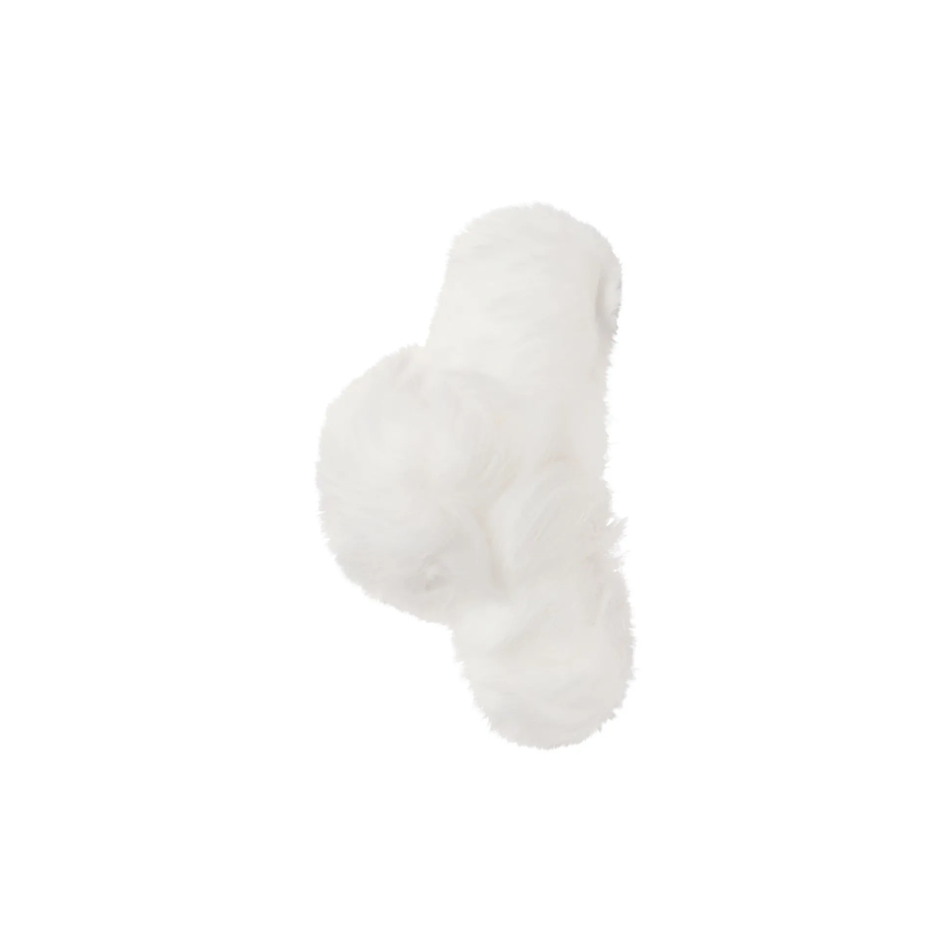 PLUSH HAIR CLIP | MARBLE