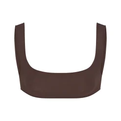 RAW EDGE MICRO SCOOP BRALETTE | ESPRESSO