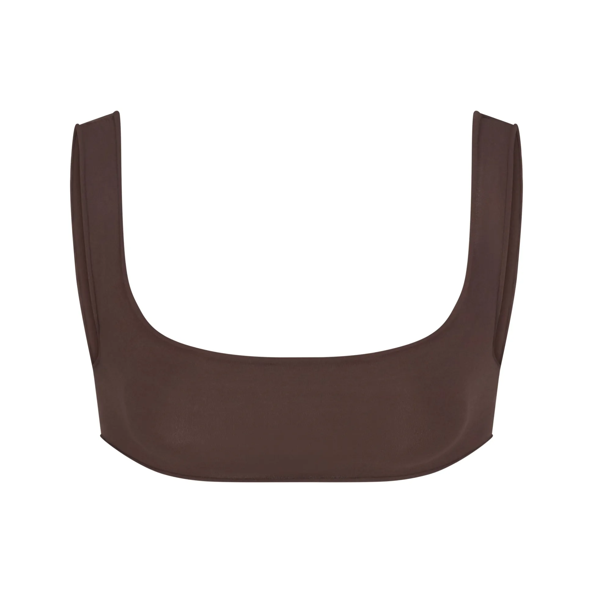 RAW EDGE MICRO SCOOP BRALETTE | ESPRESSO