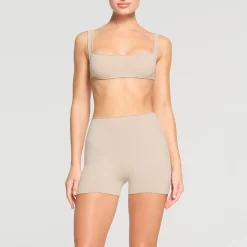 RAW EDGE SHORT | STONE