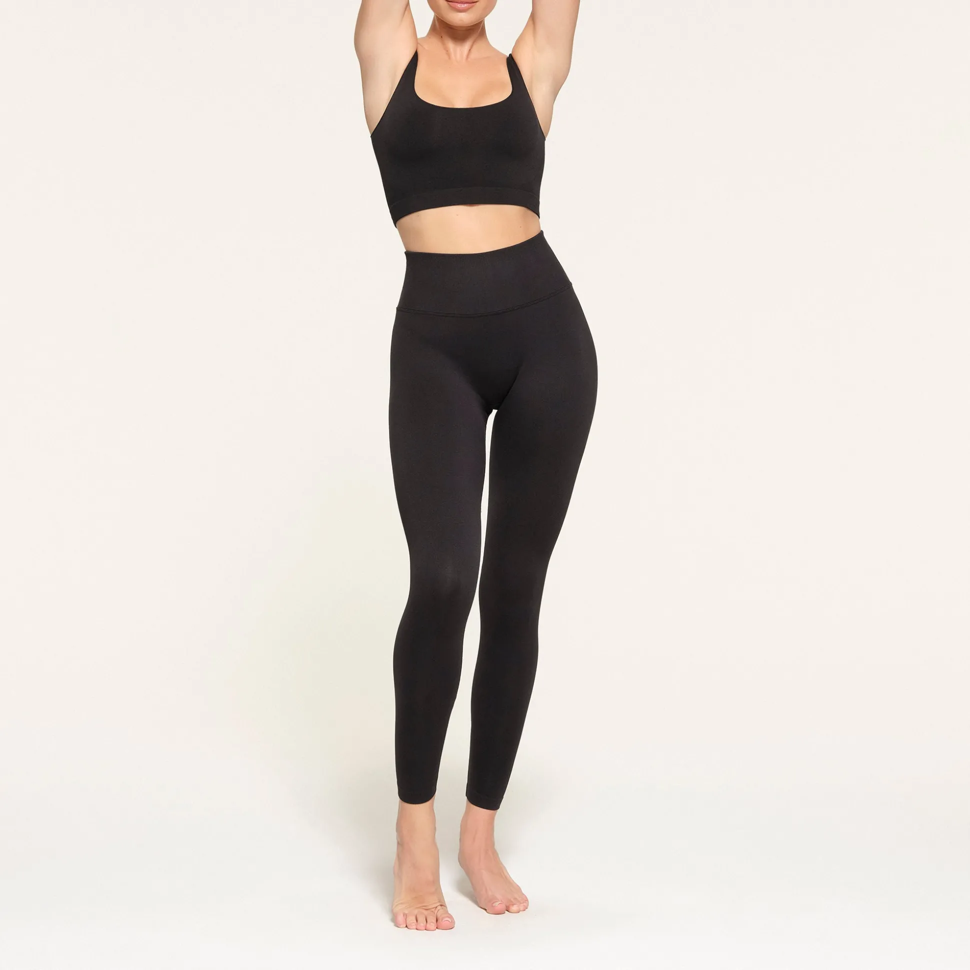 RECYCLED NYLON LEGGING | ONYX