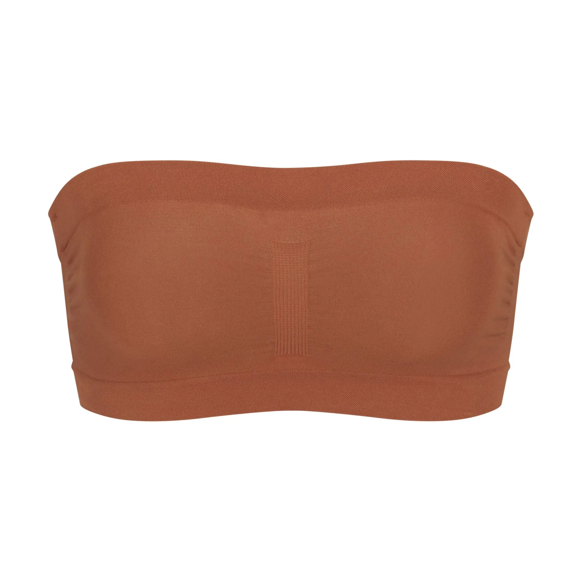 SEAMLESS SCULPT BANDEAU | BRONZE