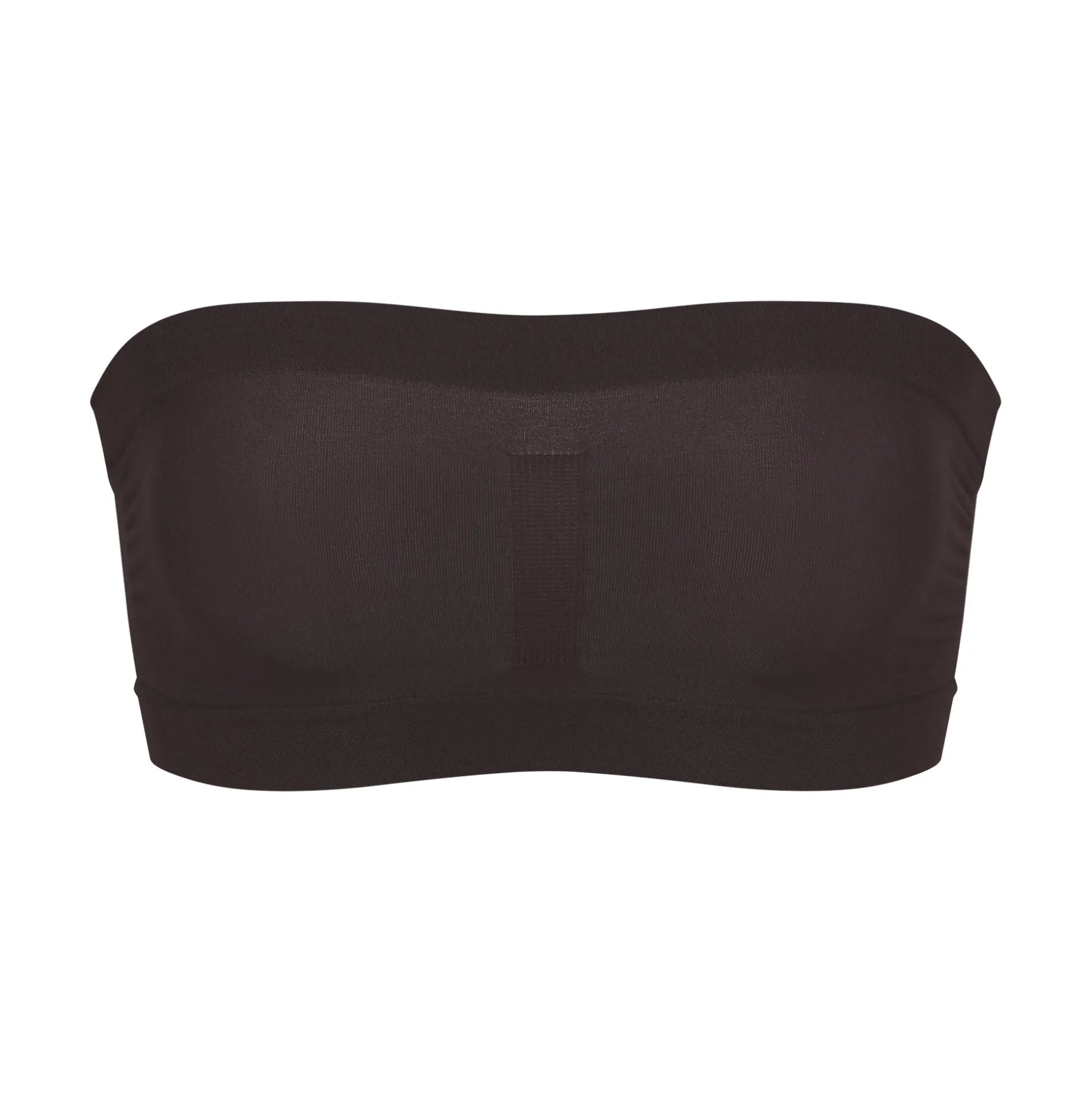 SEAMLESS SCULPT BANDEAU | ESPRESSO