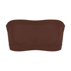 SEAMLESS SCULPT BANDEAU | COCOA