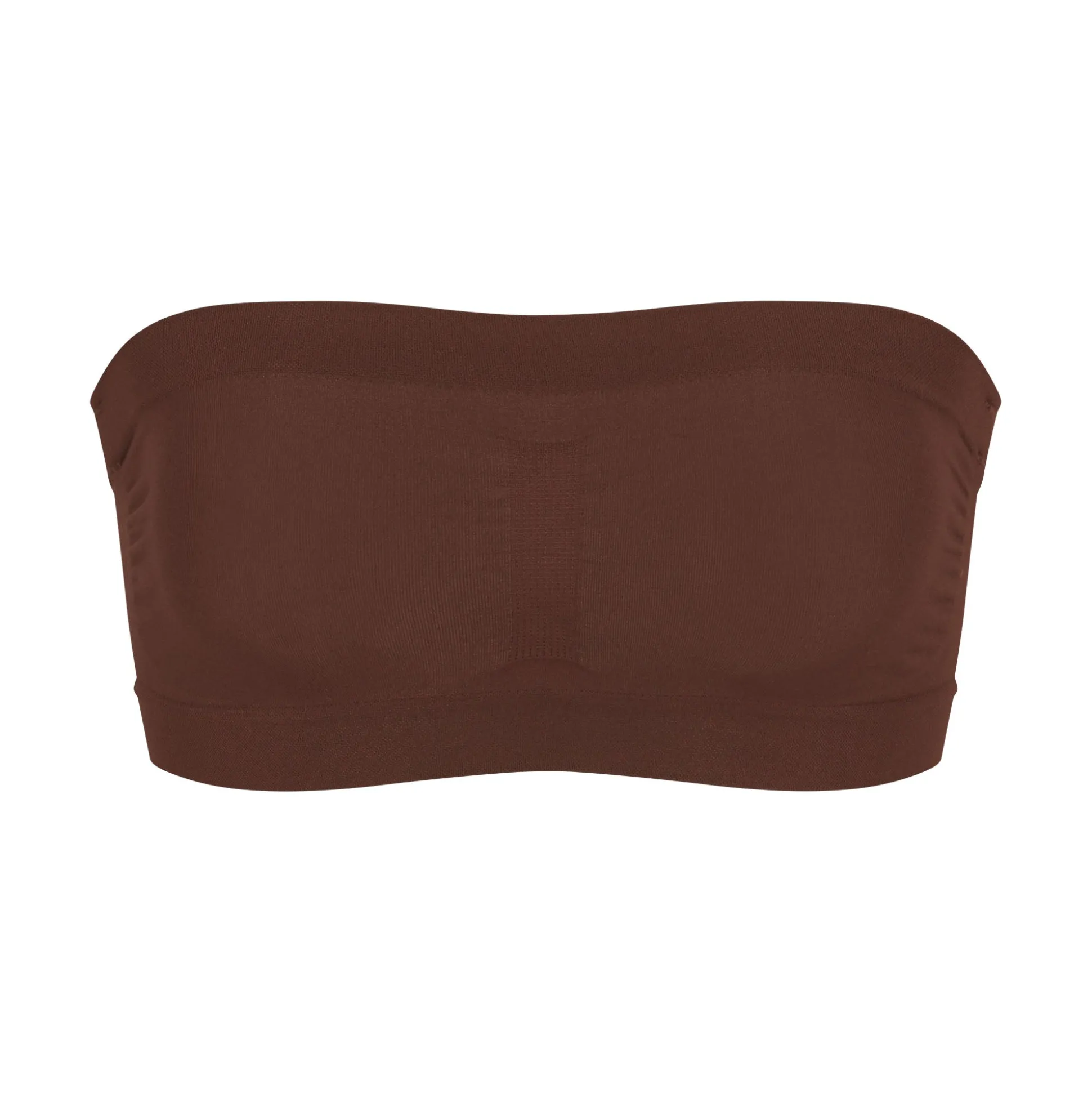 SEAMLESS SCULPT BANDEAU | COCOA