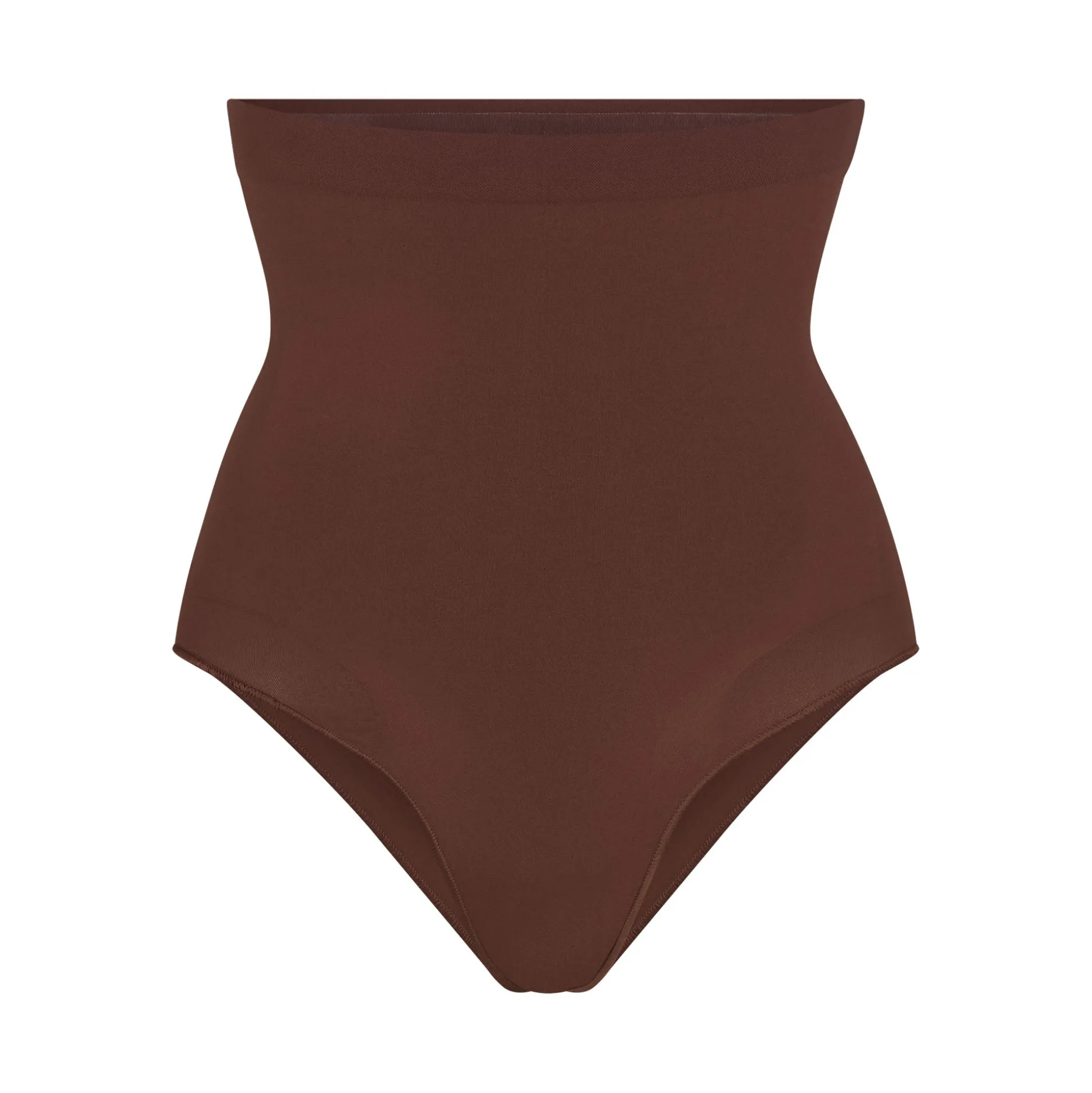 SEAMLESS SCULPT HIGH-WAISTED BRIEF | COCOA