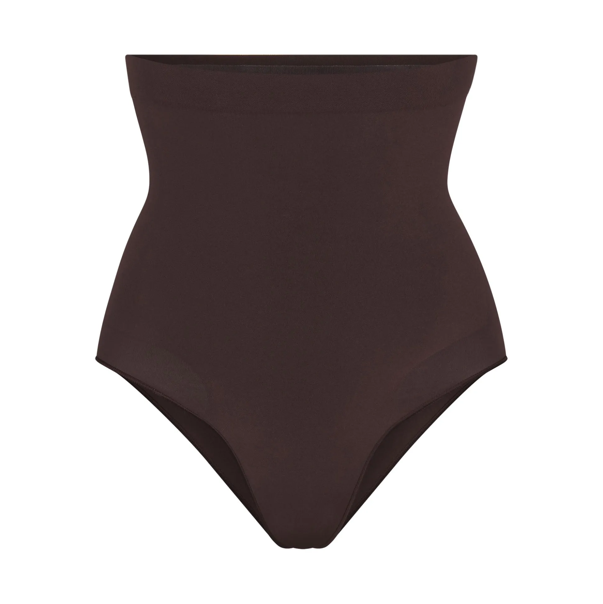 SEAMLESS SCULPT HIGH-WAISTED BRIEF | ESPRESSO