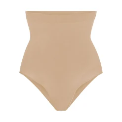 SEAMLESS SCULPT HIGH-WAISTED BRIEF | CLAY