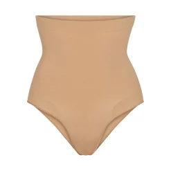 SEAMLESS SCULPT HIGH-WAISTED BRIEF | OCHRE