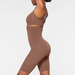 SEAMLESS SCULPT HIGH-WAISTED ABOVE THE KNEE SHORT | JASPER