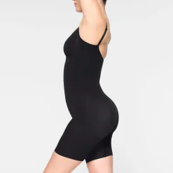 SEAMLESS SCULPT MID THIGH BODYSUIT | ONYX