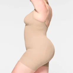 SEAMLESS SCULPT MID THIGH BODYSUIT | MICA