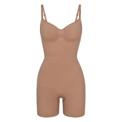SEAMLESS SCULPT MID THIGH BODYSUIT | SIENNA