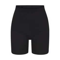 SEAMLESS SCULPT MID THIGH SHORT | ONYX