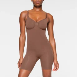 SEAMLESS SCULPT MID THIGH BODYSUIT | JASPER