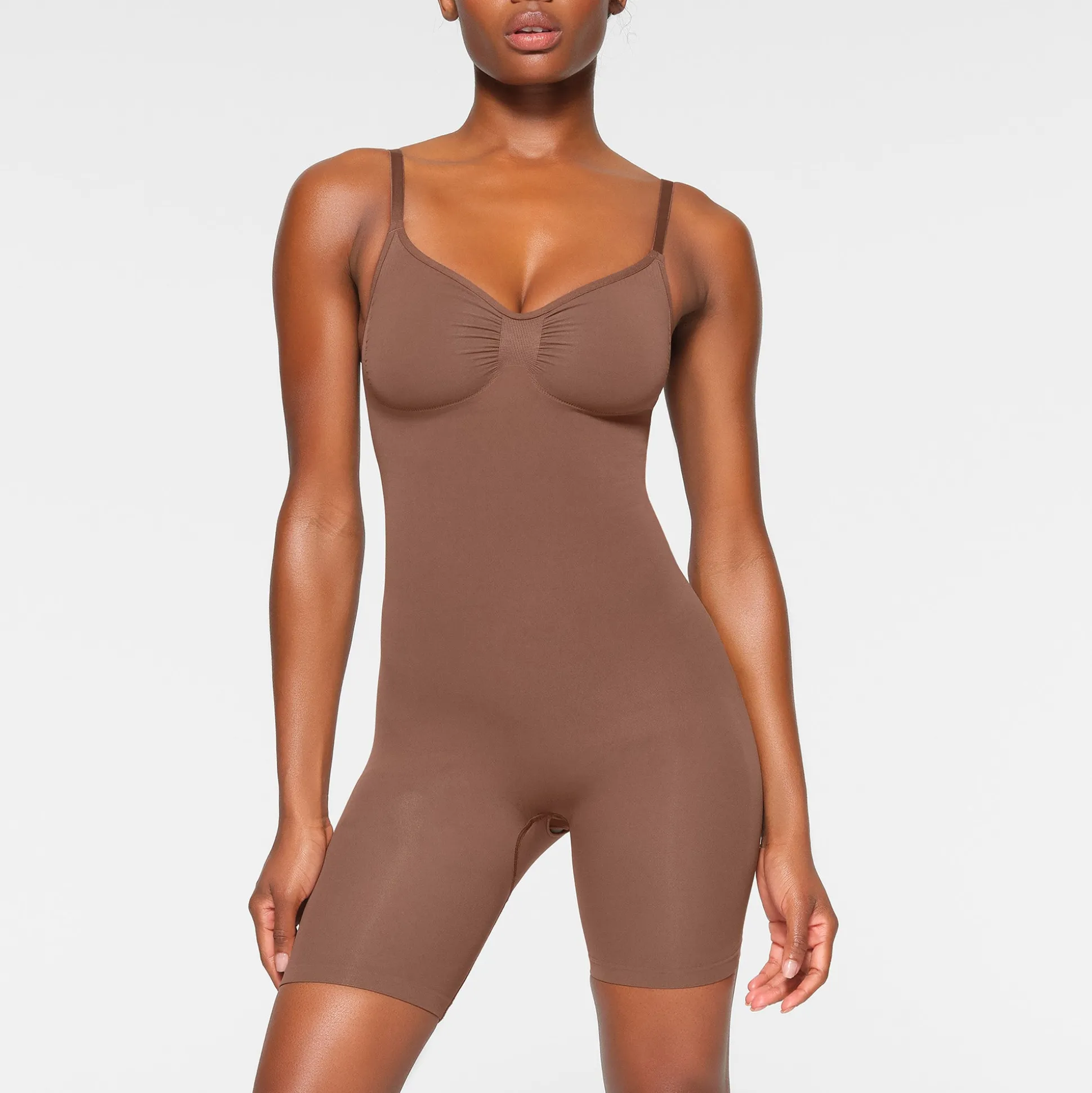 SEAMLESS SCULPT MID THIGH BODYSUIT | JASPER