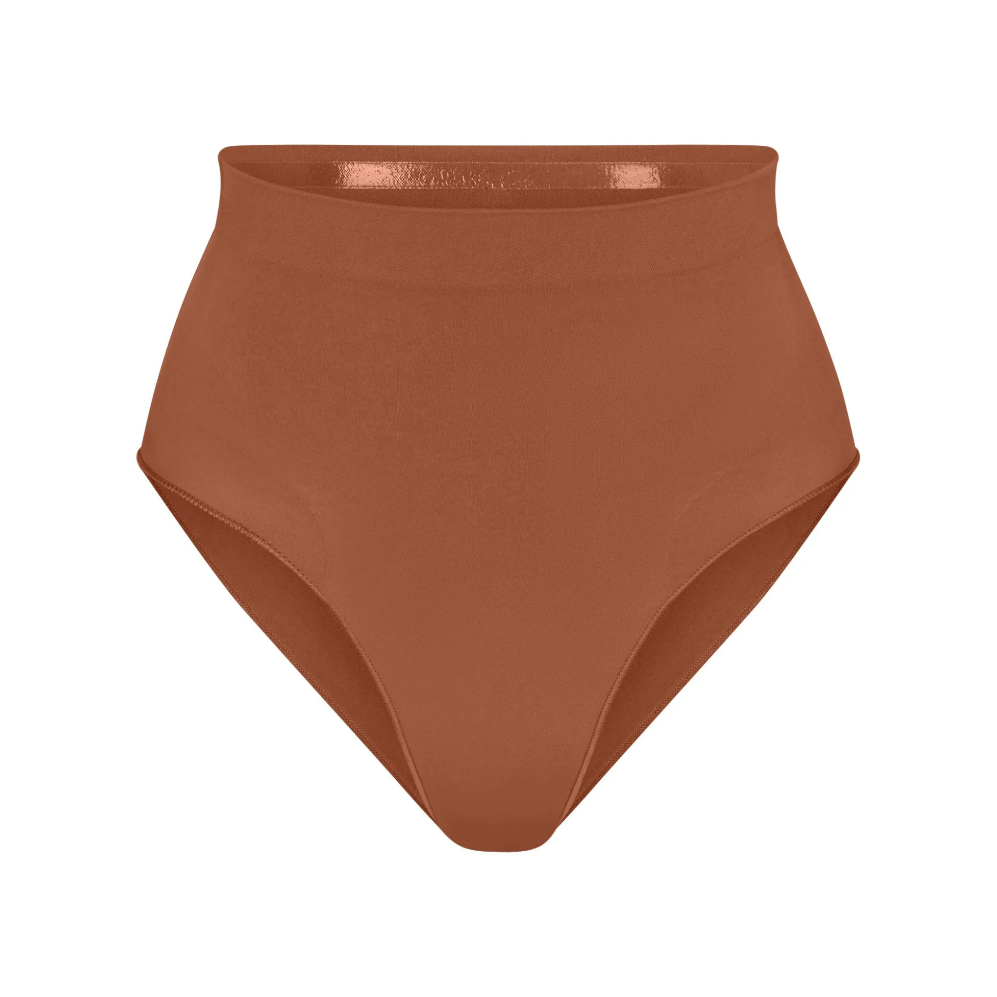 SEAMLESS SCULPT MID WAIST BRIEF | BRONZE