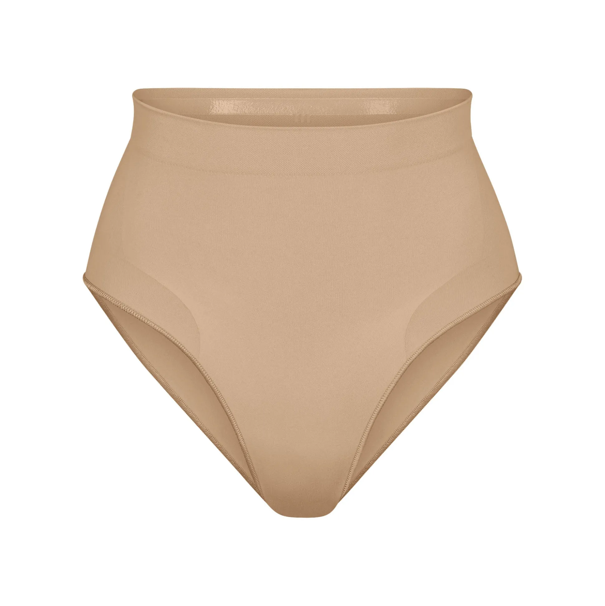 SEAMLESS SCULPT MID WAIST BRIEF | CLAY