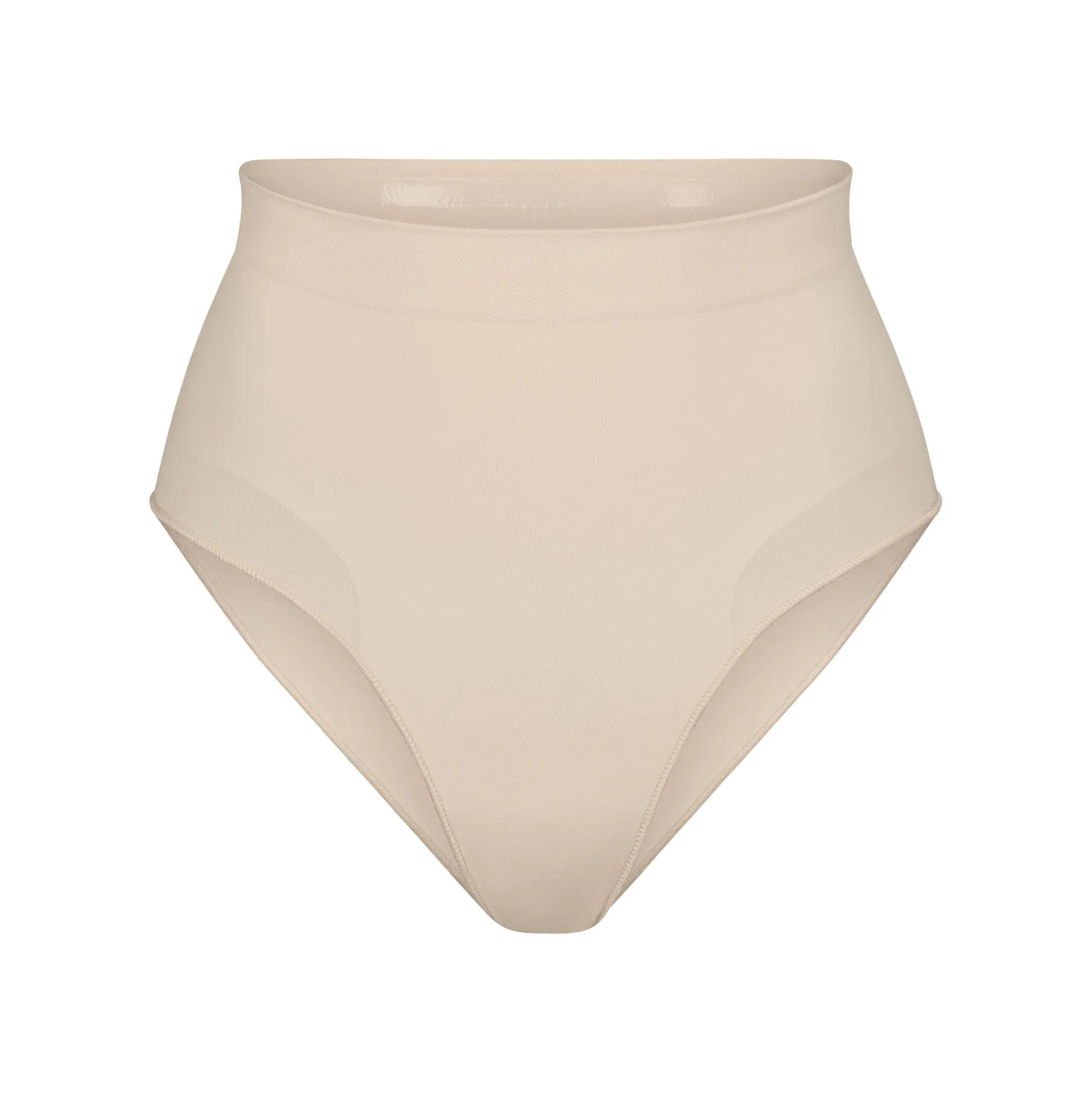 SEAMLESS SCULPT MID WAIST BRIEF | SAND