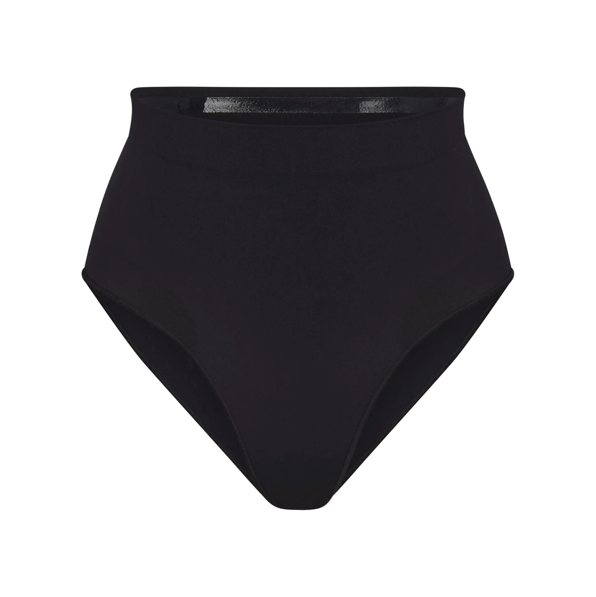 SEAMLESS SCULPT MID WAIST BRIEF | ONYX