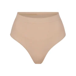 SEAMLESS SCULPT MID WAIST THONG | MICA