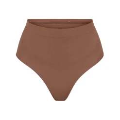 SEAMLESS SCULPT MID WAIST THONG | JASPER