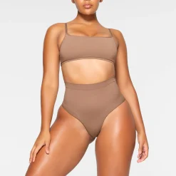 SEAMLESS SCULPT SCOOP NECK BRALETTE | SIENNA