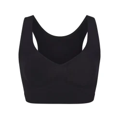SEAMLESS SCULPT SCOOP PLUNGE BRALETTE | ONYX