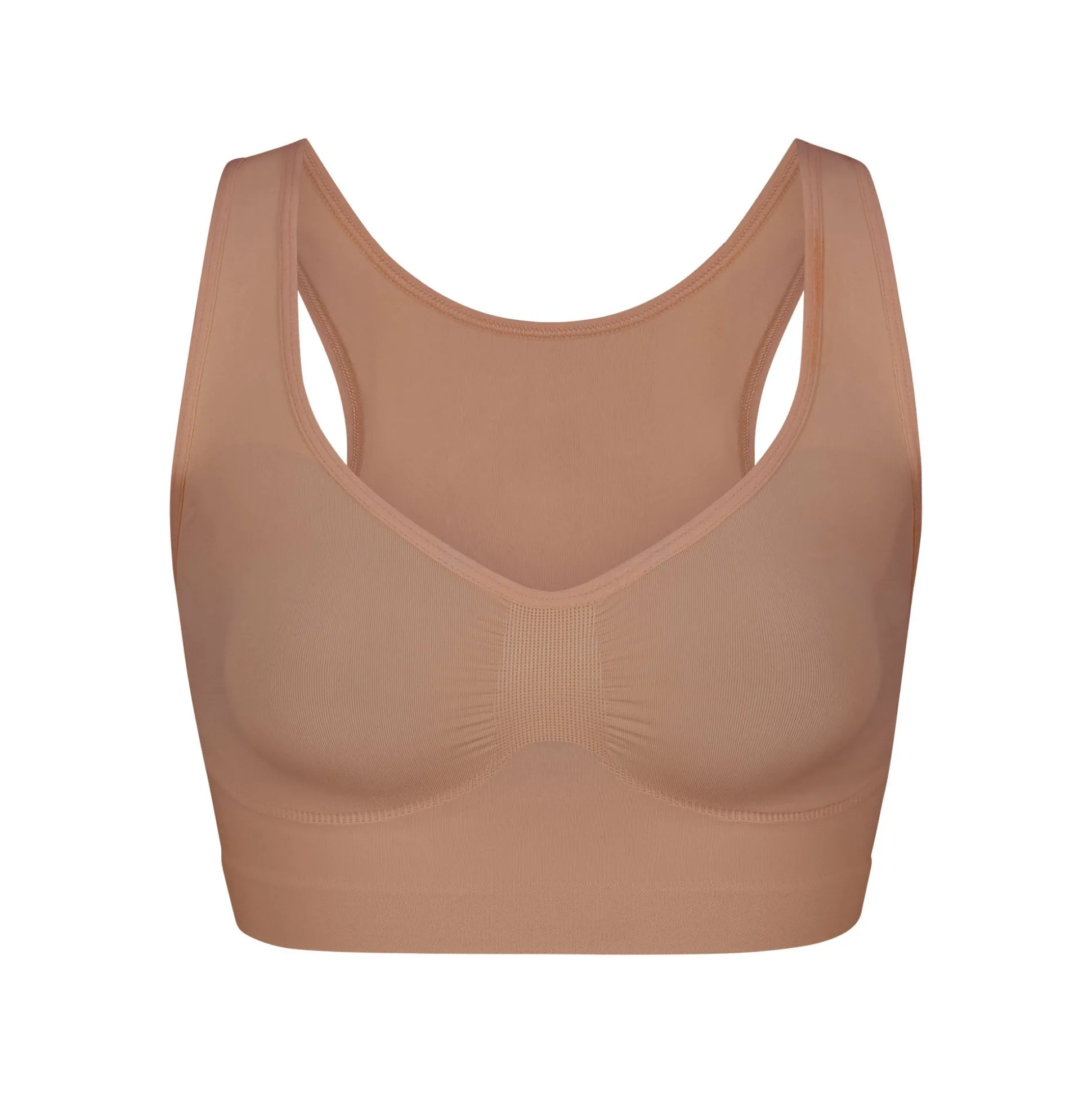 SEAMLESS SCULPT SCOOP PLUNGE BRALETTE | SIENNA