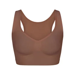 SEAMLESS SCULPT SCOOP PLUNGE BRALETTE | JASPER