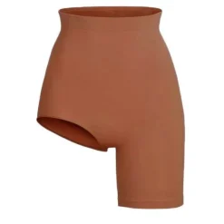 SEAMLESS SCULPT SOLUTION SHORT RIGHT LEG EXPOSED | BRONZE