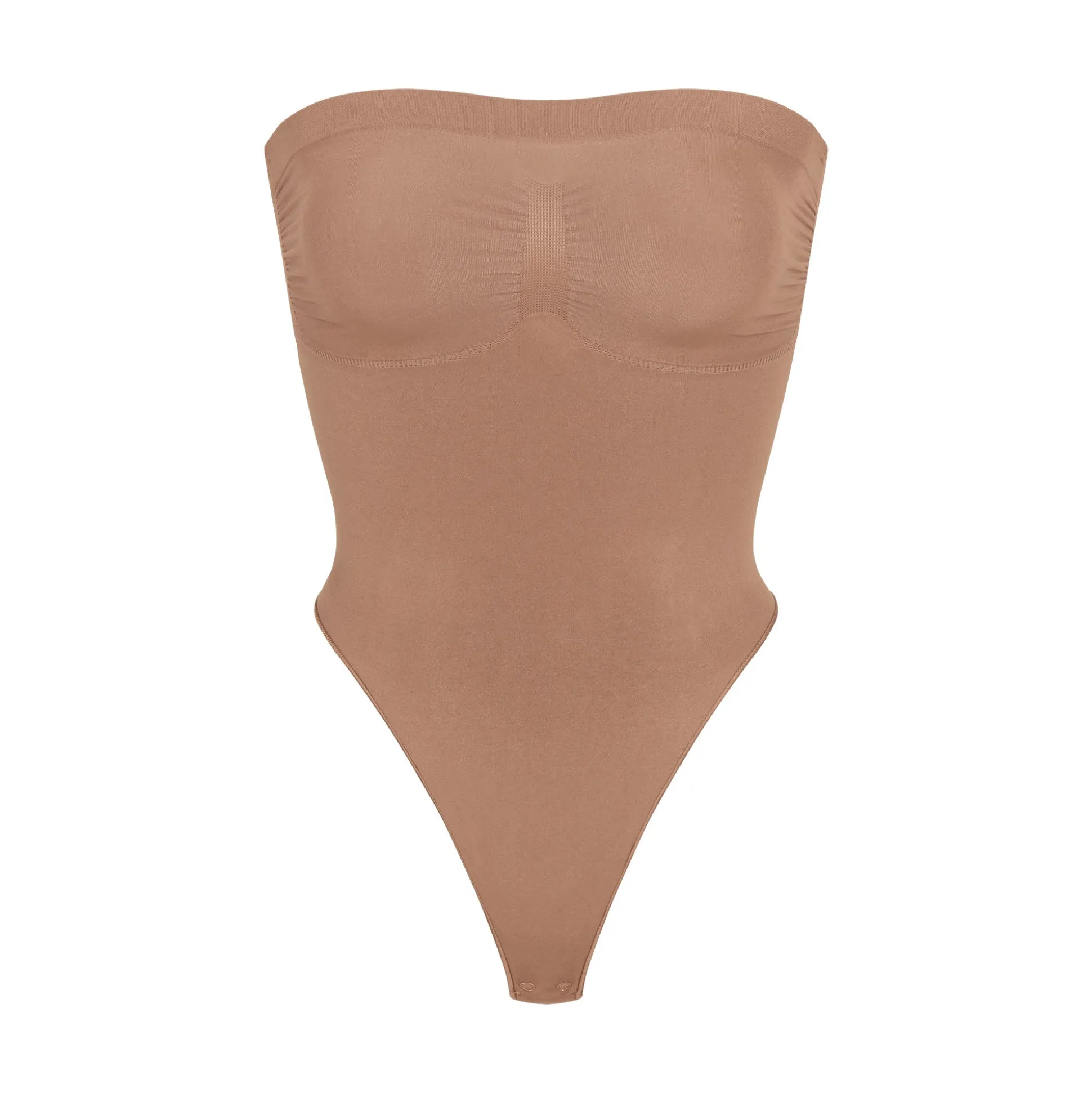 SEAMLESS SCULPT STRAPLESS THONG BODYSUIT | SIENNA