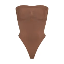SEAMLESS SCULPT STRAPLESS THONG BODYSUIT | JASPER