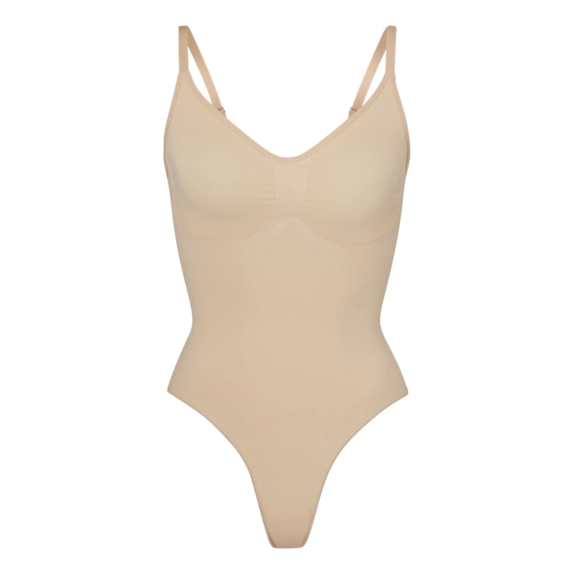 SEAMLESS SCULPT THONG BODYSUIT | MICA
