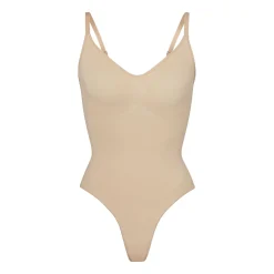 SEAMLESS SCULPT THONG BODYSUIT | MICA