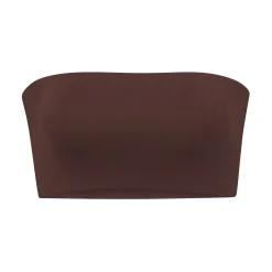 SIGNATURE SWIM BANDEAU BIKINI TOP | COCOA
