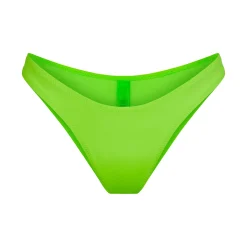 SIGNATURE SWIM CHEEKY TANGA BOTTOMS | NEON GREEN