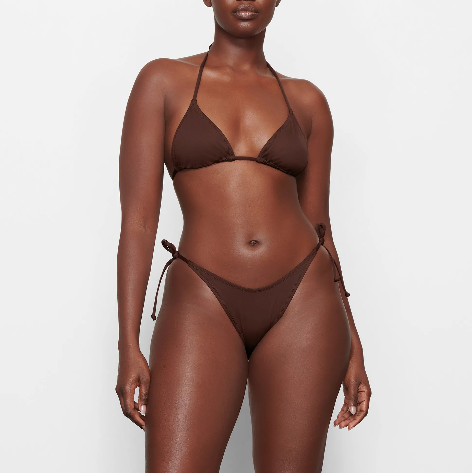 SIGNATURE SWIM DIPPED TIE BOTTOMS | COCOA