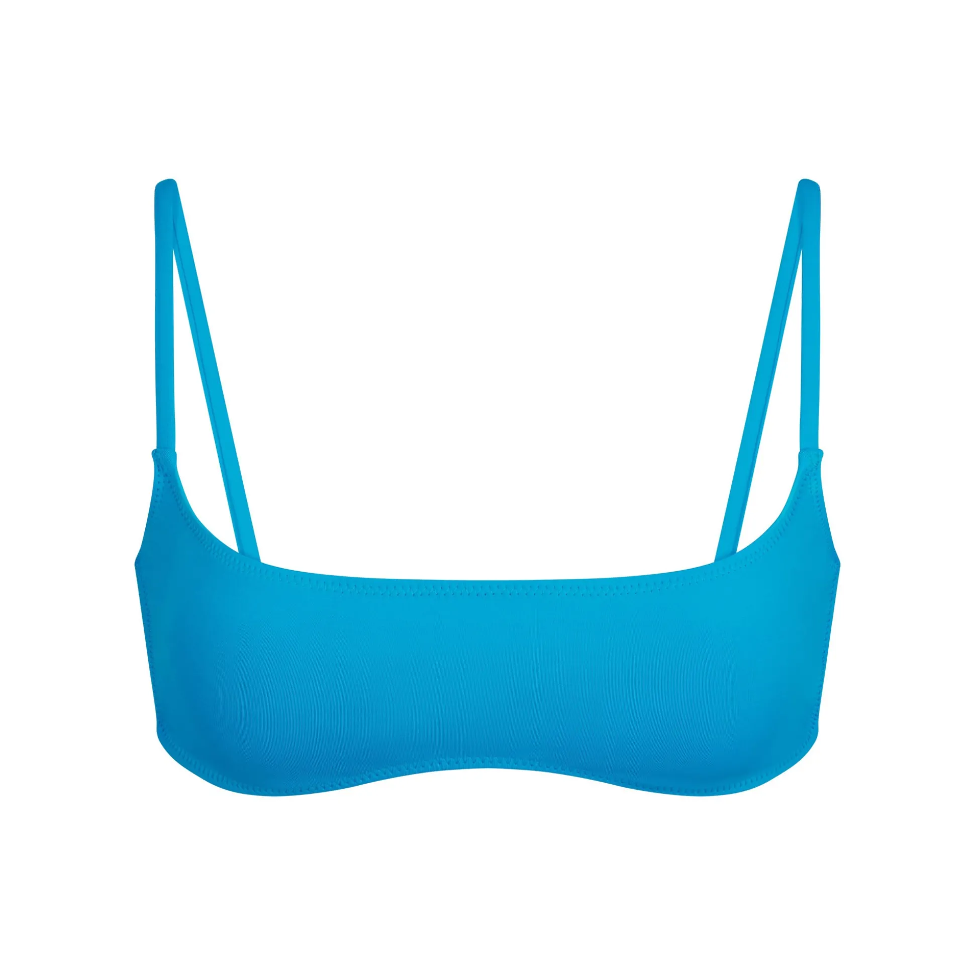 SIGNATURE SWIM MICRO SCOOP BIKINI TOP | TURQUOISE