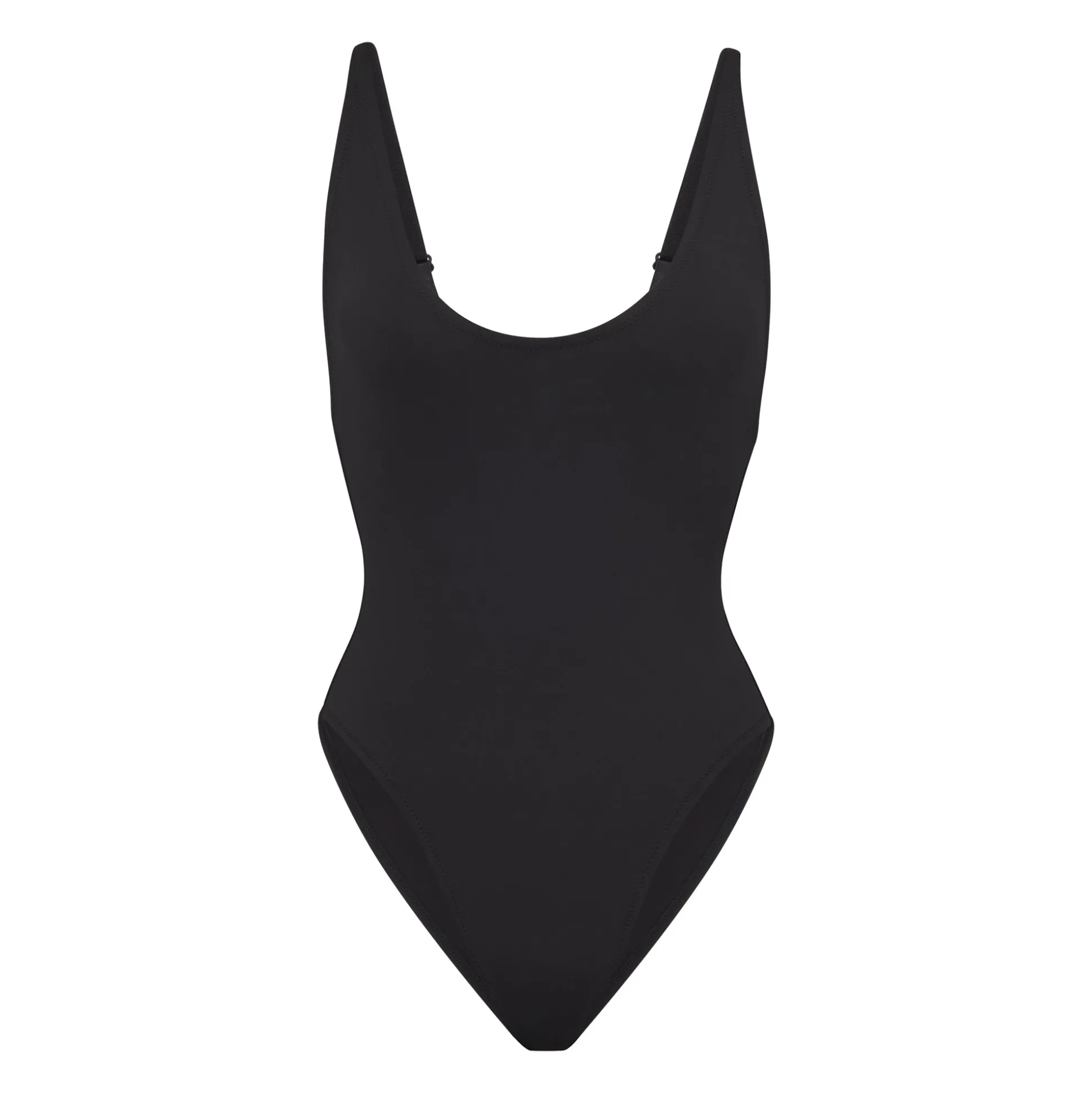 SIGNATURE SWIM SCOOP NECK ONE PIECE | ONYX