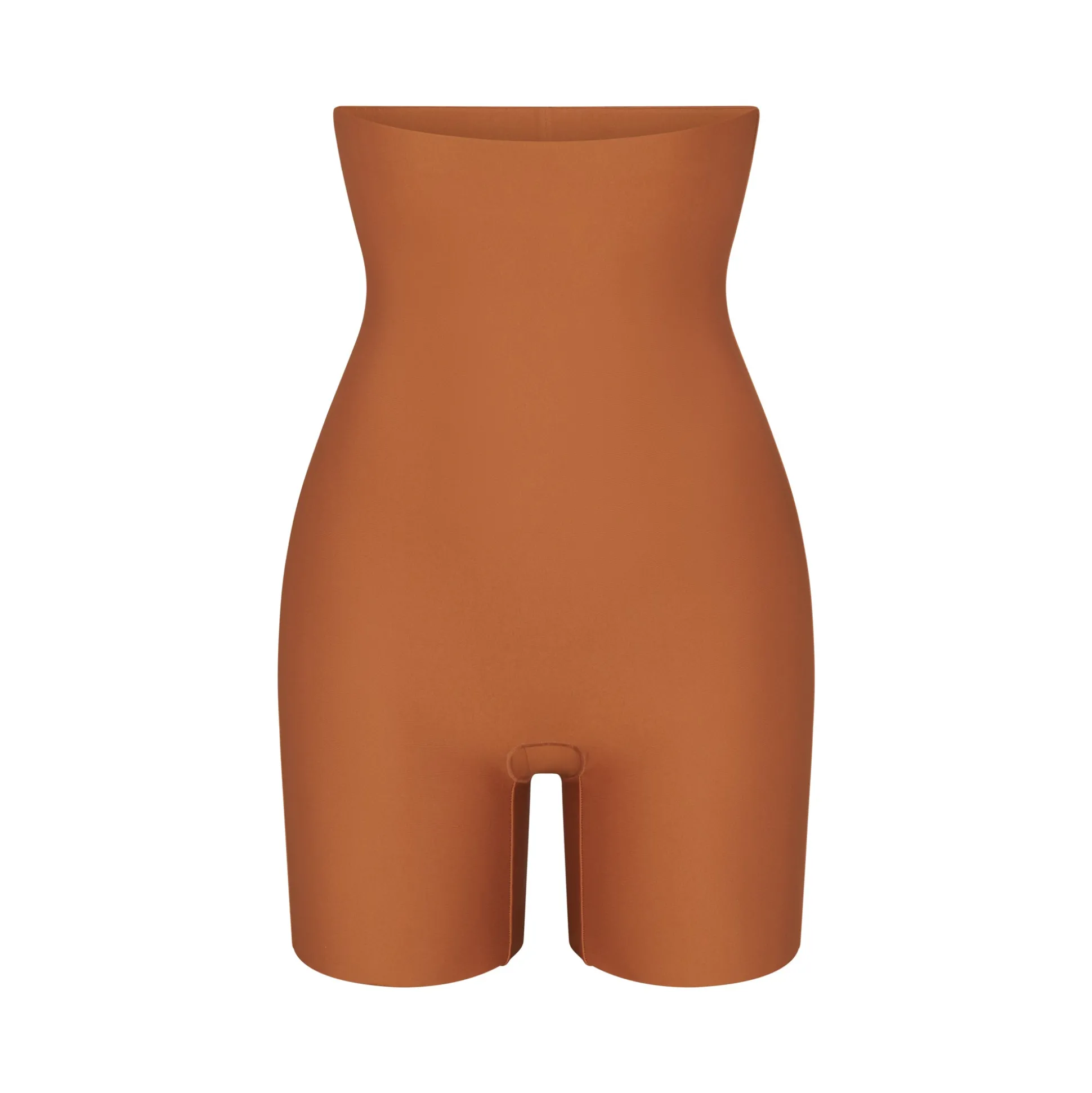 SKIMS BODY HIGH-WAISTED MID THIGH SHORT | BRONZE