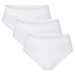 SKIMS COTTON MENS BRIEF 3-PACK | CHALK