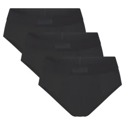 SKIMS COTTON MENS BRIEF 3-PACK | ONYX