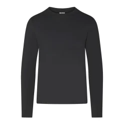 SKIMS COTTON MENS LONG SLEEVE T-SHIRT | ONYX