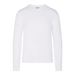 SKIMS COTTON MENS LONG SLEEVE T-SHIRT | CHALK