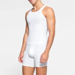 SKIMS COTTON MENS TANK PACK | CHALK