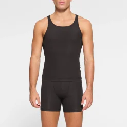SKIMS COTTON MENS TANK PACK | ONYX